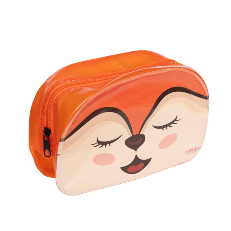 Necessaire Raposa Fofura para Maquiagem Higiene e Organização Diária