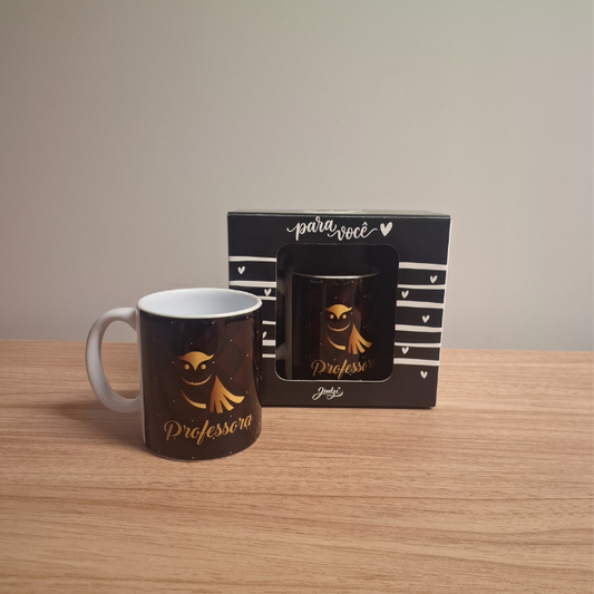 Caneca Cerâmica 300 ml - Professora- CA117