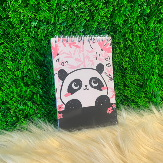Planner de mesa semanal + Bloco de anotações - Panda