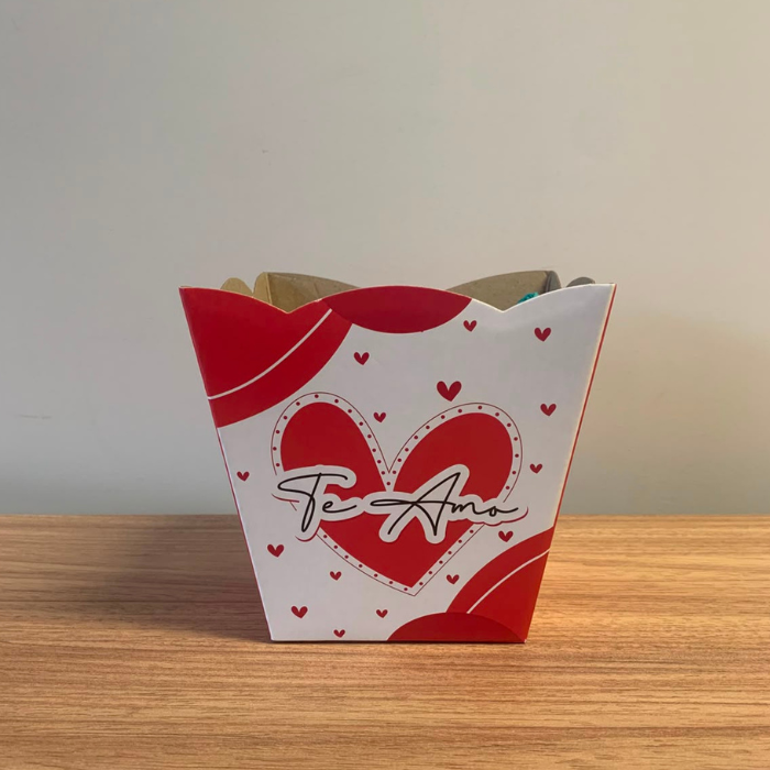 Cachepô Te Amo Você é Minha Inspiração CH898 – Kit com 3 Unidades sem Plaquinha