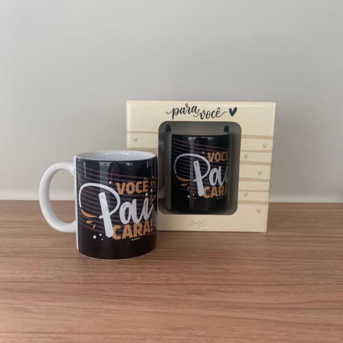 Caneca cerâmica 300 ml - pai você é o cara - CA787
