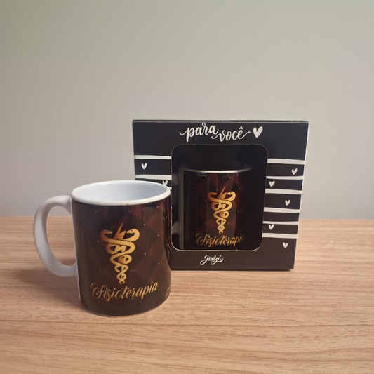 Caneca Cerâmica 300 ml - Fisioterapia - CA112