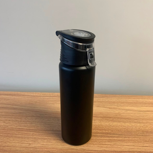 Garrafa em Alumínio com Alça 750ml Preta