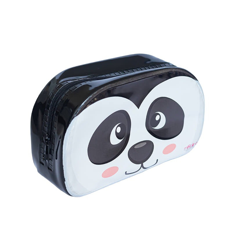 Necessaire Panda Fofura para Maquiagem Higiene e Organização Diária