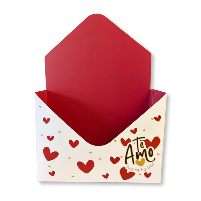 Caixa envelope - Te Amo | 3 unidades CE743
