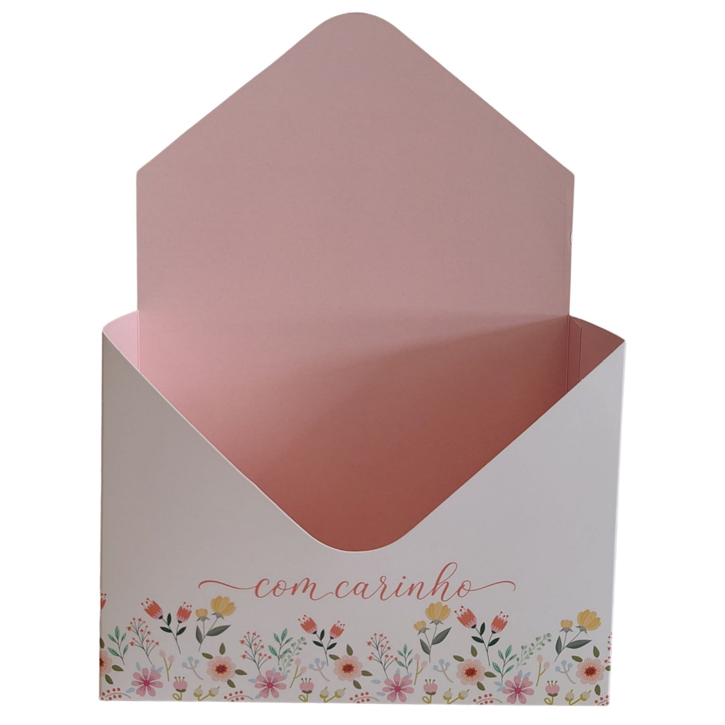 Caixa Envelope Com Carinho Flores para Cestas e Presentes | Kit 3 Unidades CE913