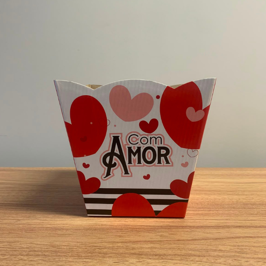 Cachepô Com Amor CH897 – Kit com 3 Unidades sem Plaquinha