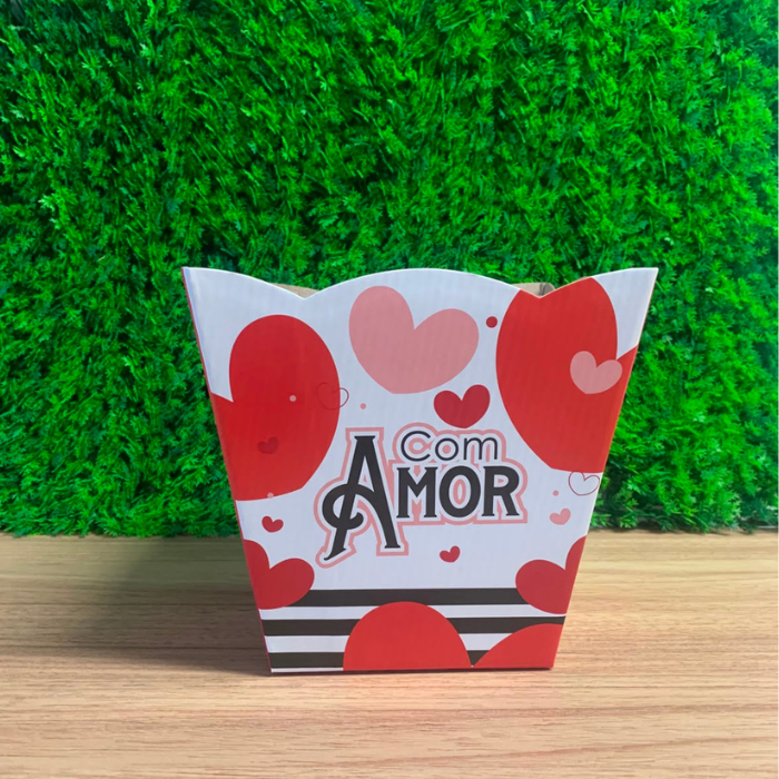 Cachepô Com Amor CH897 – Kit com 3 Unidades sem Plaquinha