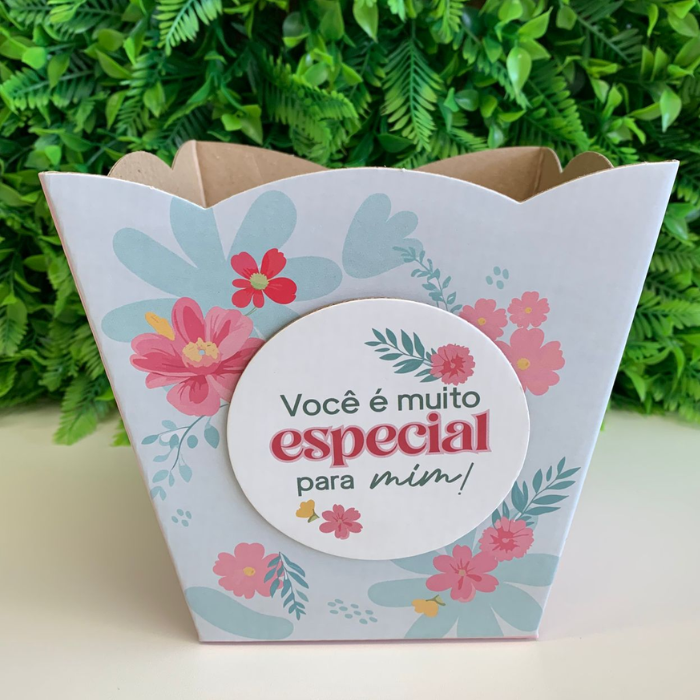 Cachepô CH698  - Você é muito especial para mim | 3 unidades