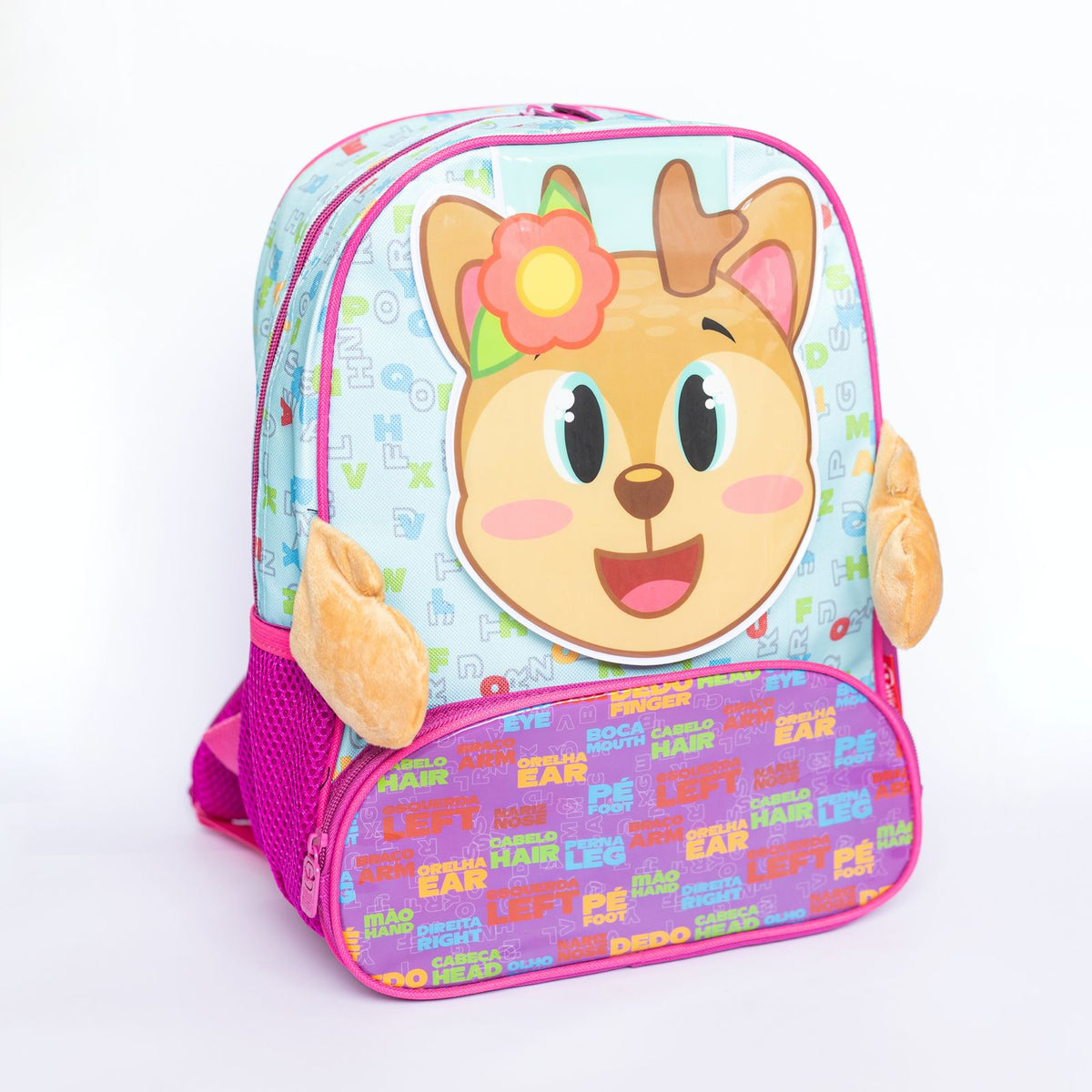 Mochila Baby Bichos Rena – Mochila Escolar Infantil