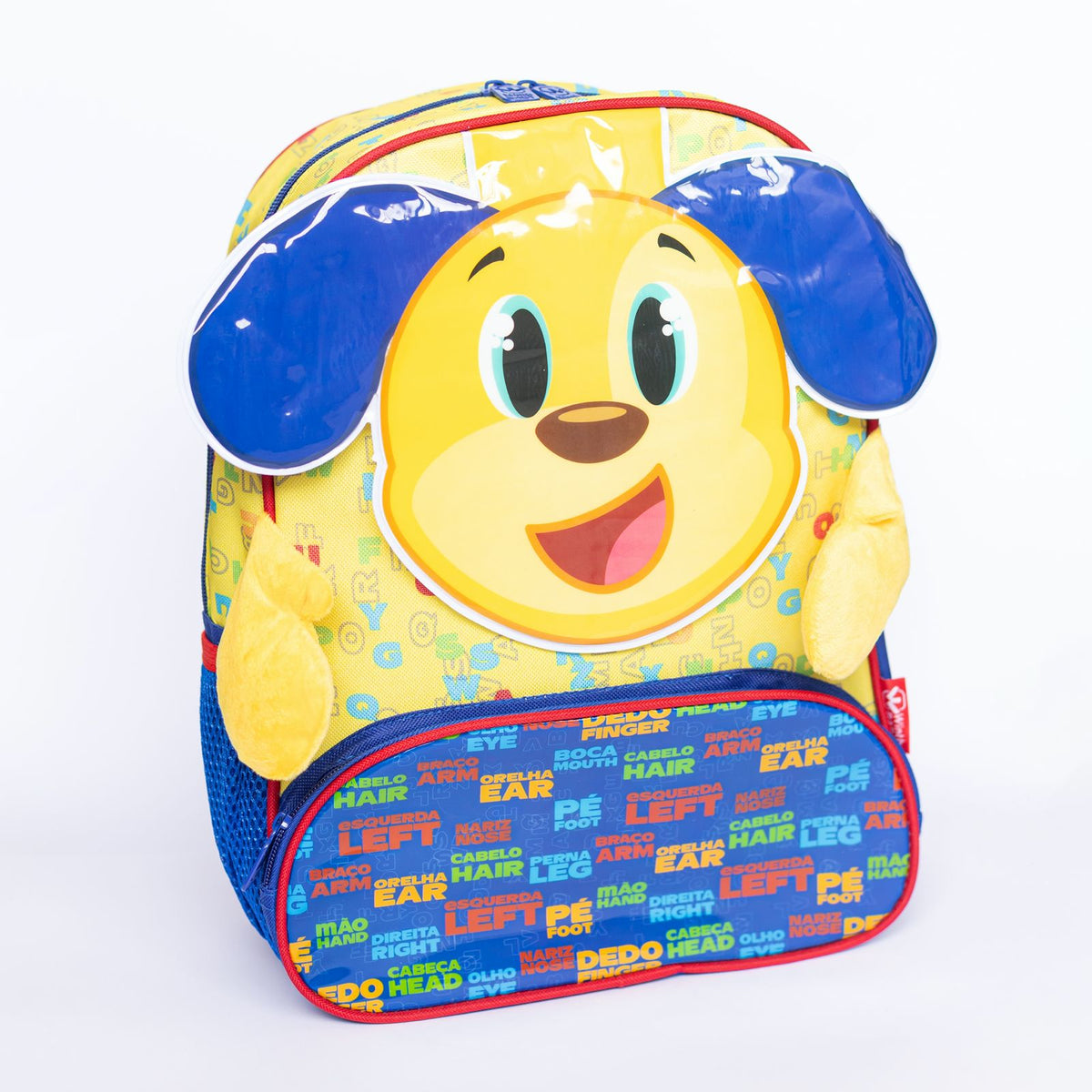 Mochila Baby Bichos Cachorro em Poliéster – Mochila Escolar Infantil
