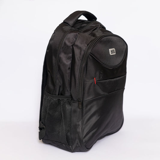Mochila Laptop AZX Preta em Poliéster – Mochila para Notebook