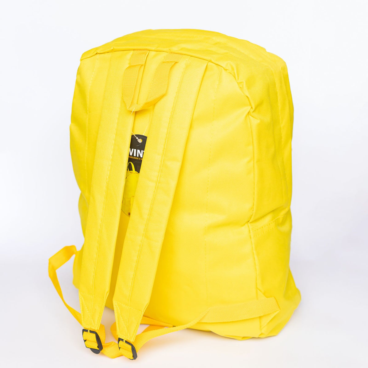 Mochila Juvenil Amarela – Mochila Escolar para Estudos e Dia a Dia