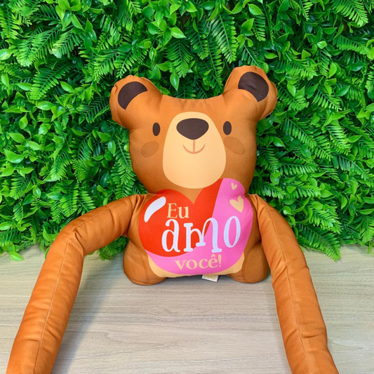 Almofada grudadinho - Urso - Eu amo você | AM791