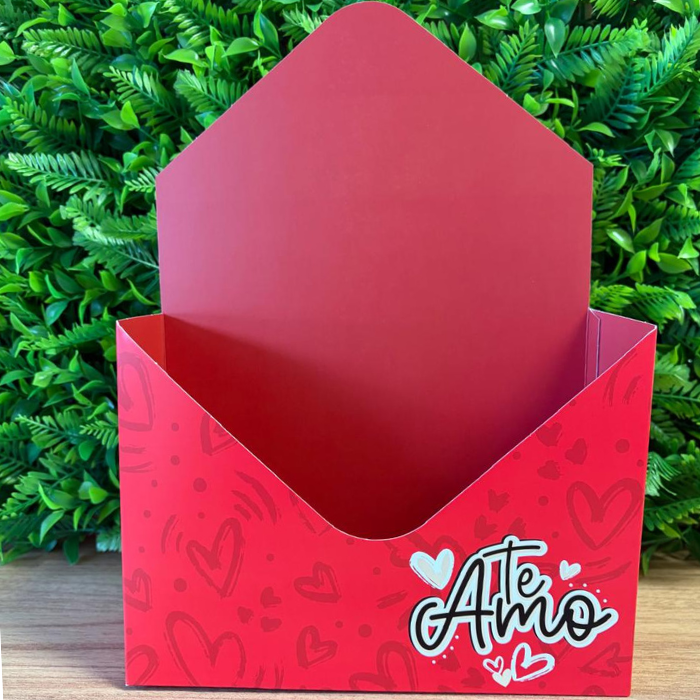 Caixa envelope - Te Amo | 3 unidades CE669