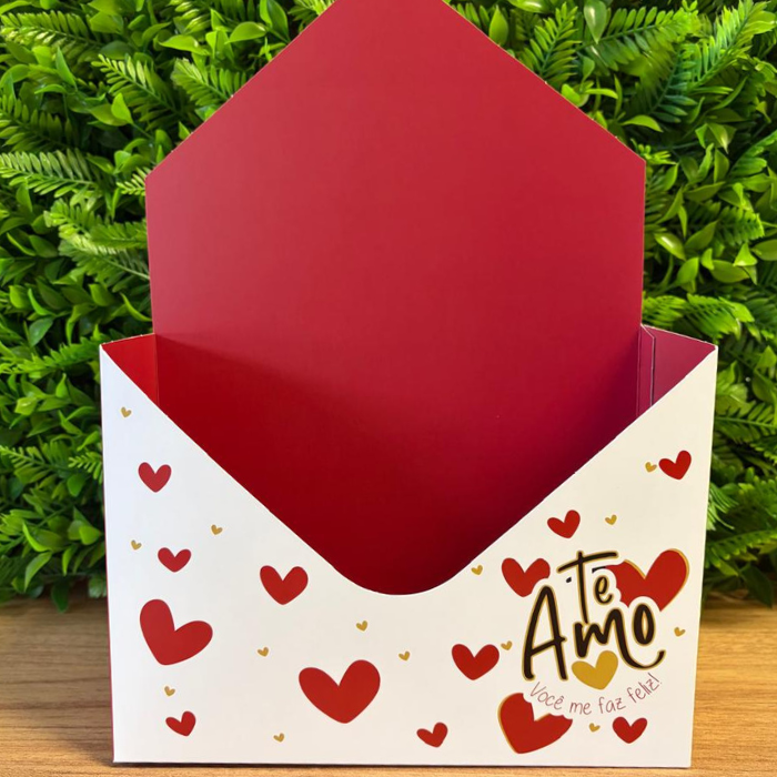 Caixa envelope - Te Amo | 3 unidades CE743
