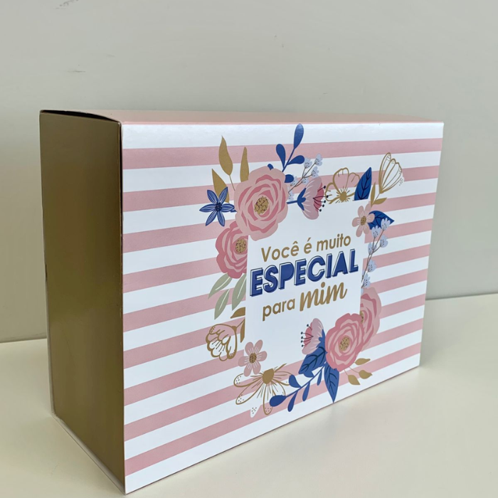 Caixa para presente com cinta - Você é especial para mim | 3 Unidades - CXC720