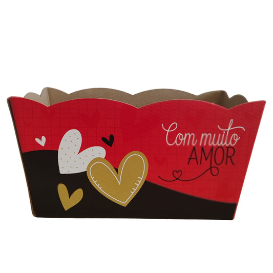Cachepô Duplo para Cestas, Flores e Presentes | Kit 3 Unidades CD911