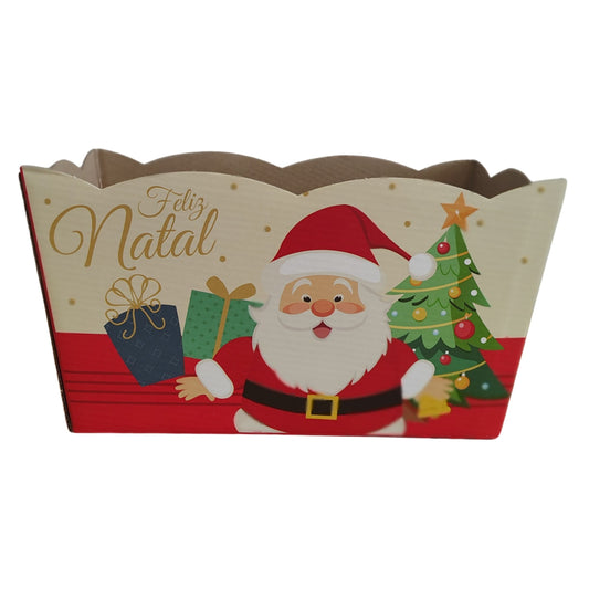 Cachepô Duplo para Cestas, Flores e Presentes de Natal | Kit 3 Unidades CD909